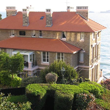 Hotel Villa Reine Hortense Dinard Bagian luar foto