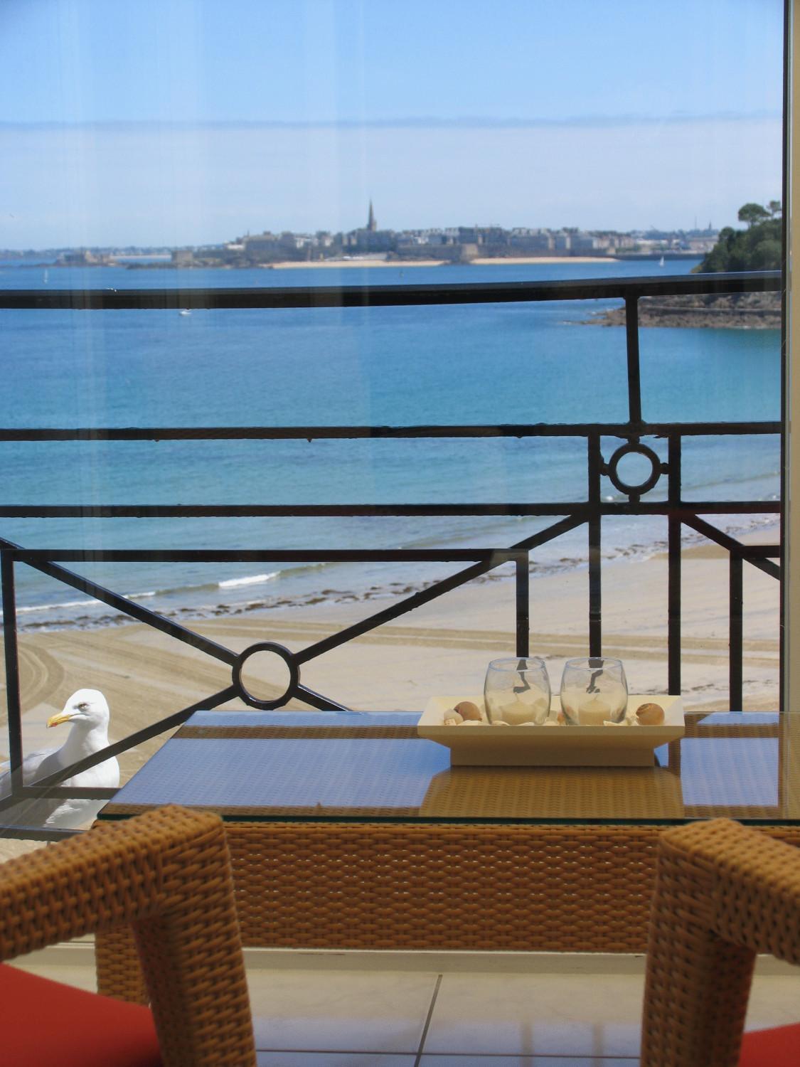Hotel Villa Reine Hortense Dinard Bagian luar foto