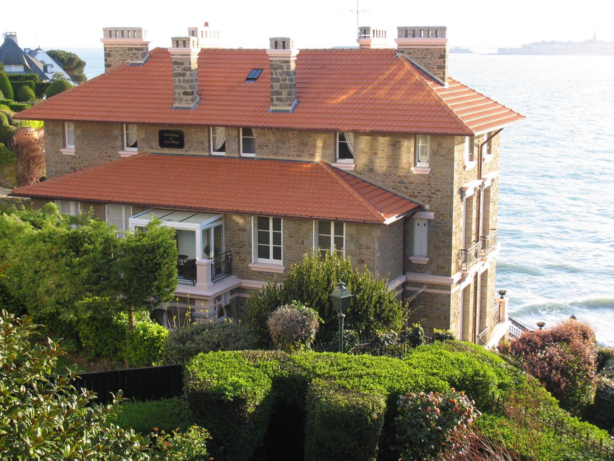 Hotel Villa Reine Hortense Dinard Bagian luar foto