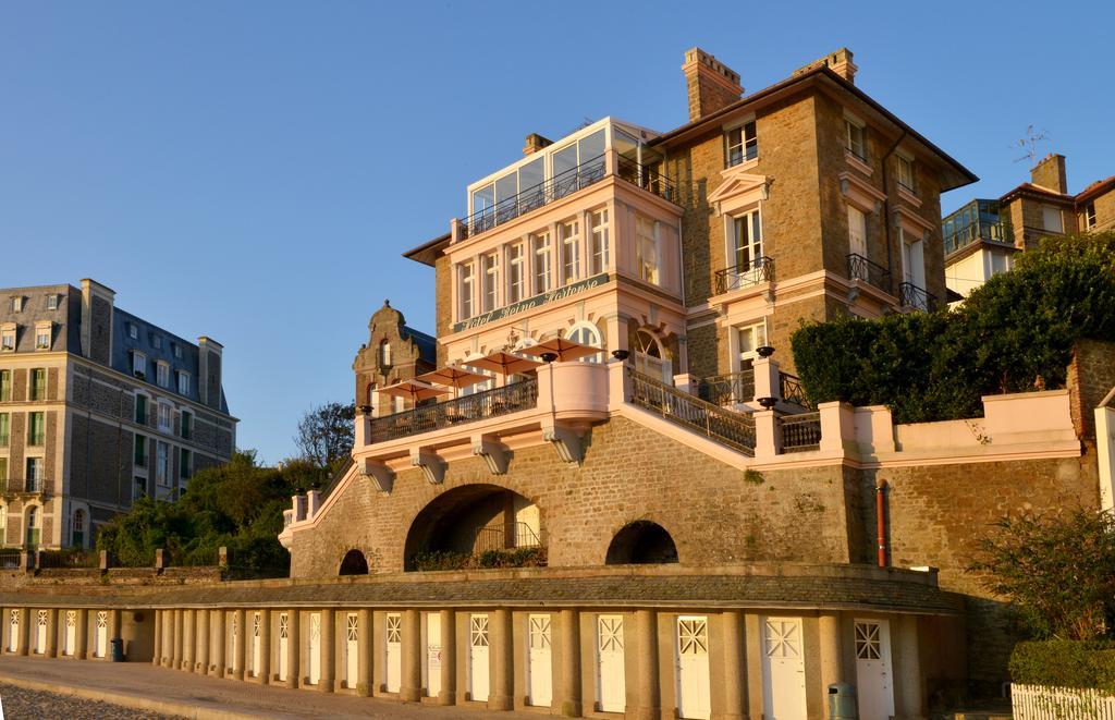 Hotel Villa Reine Hortense Dinard Bagian luar foto