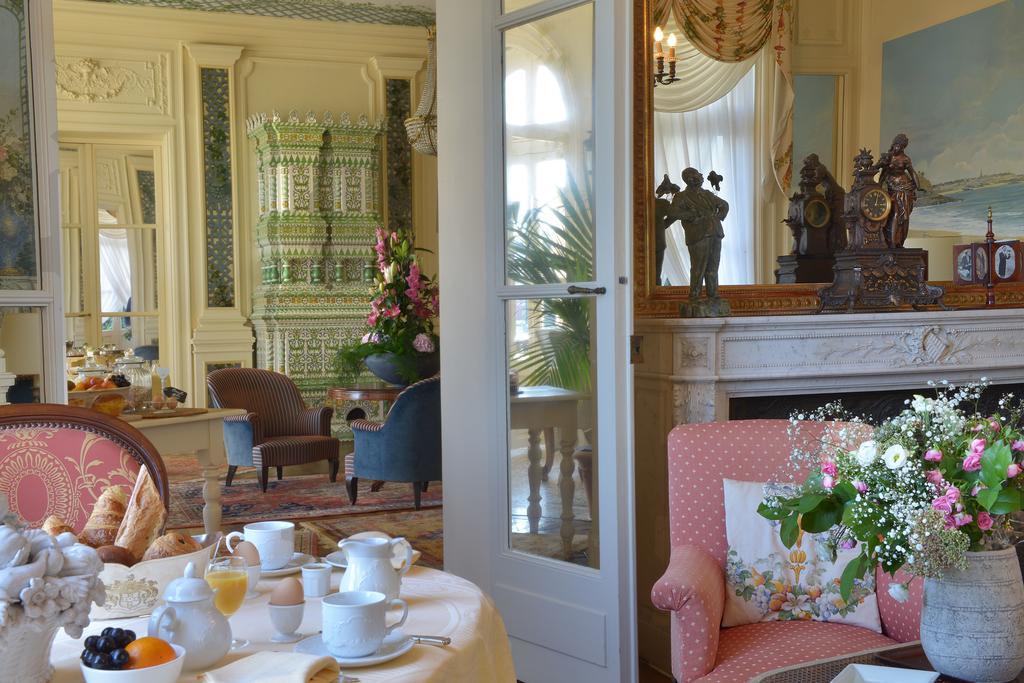 Hotel Villa Reine Hortense Dinard Bagian luar foto