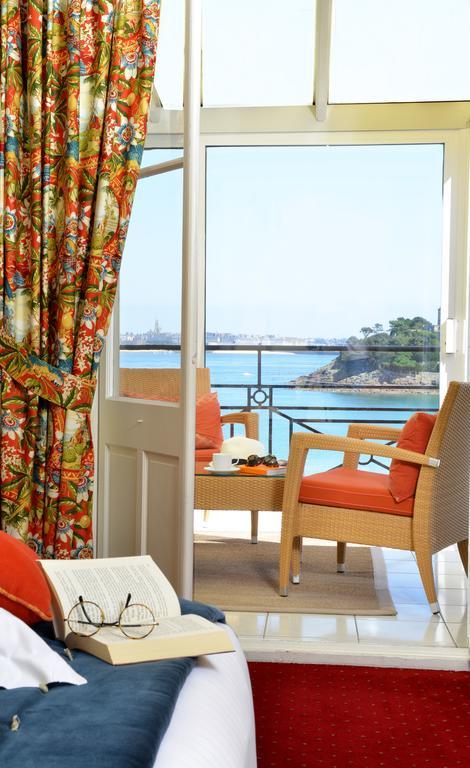 Hotel Villa Reine Hortense Dinard Bagian luar foto
