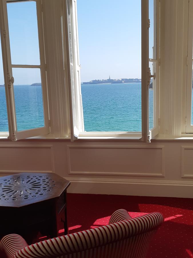 Hotel Villa Reine Hortense Dinard Bagian luar foto