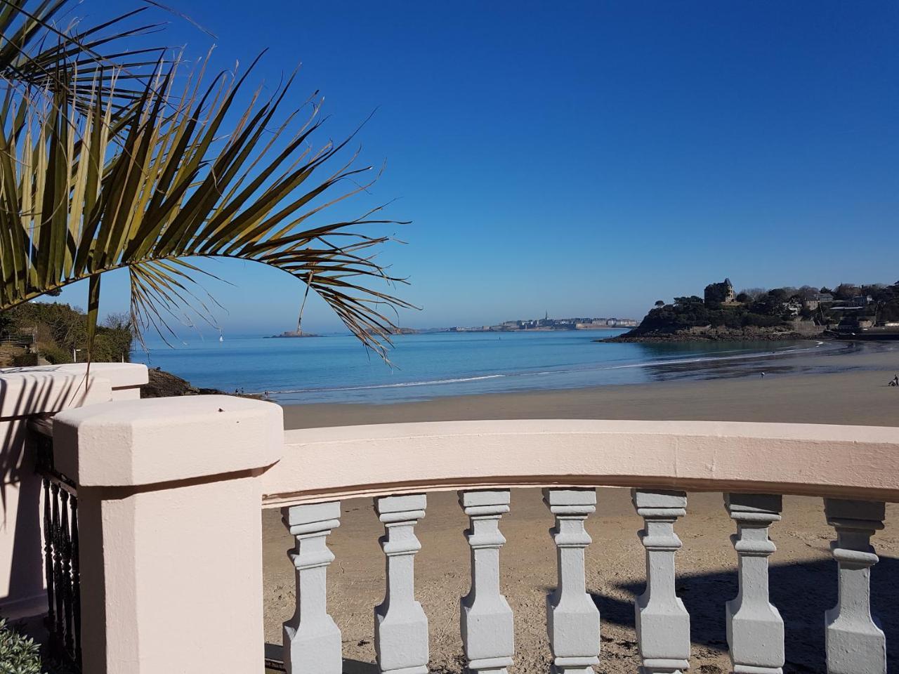 Hotel Villa Reine Hortense Dinard Bagian luar foto